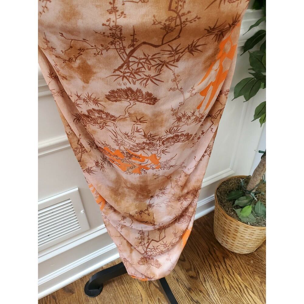 Prettylittlething Women Brown Polyester Round Neck Sleeveless Long Maxi Dress 14 - Picture 3 of 11